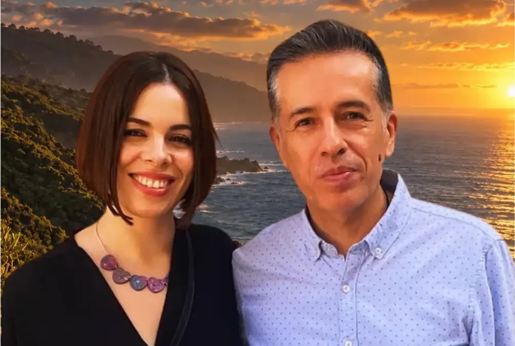 Aldo Linares y Laura Serrano en Tenerife